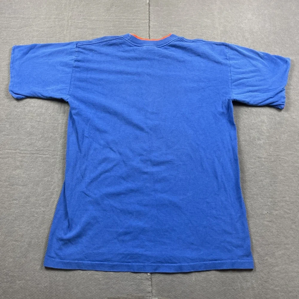 Vintage Florida Gators Shirt Mens Large NCAA Mascot Double Stitched‎ 90s Blue